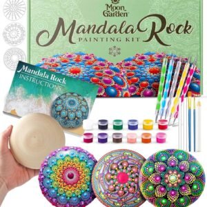 MoonGarden Mandala Rock Painting Kit