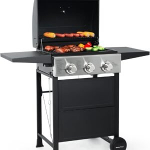 MASTER- COOK -3- Burner- BBQ